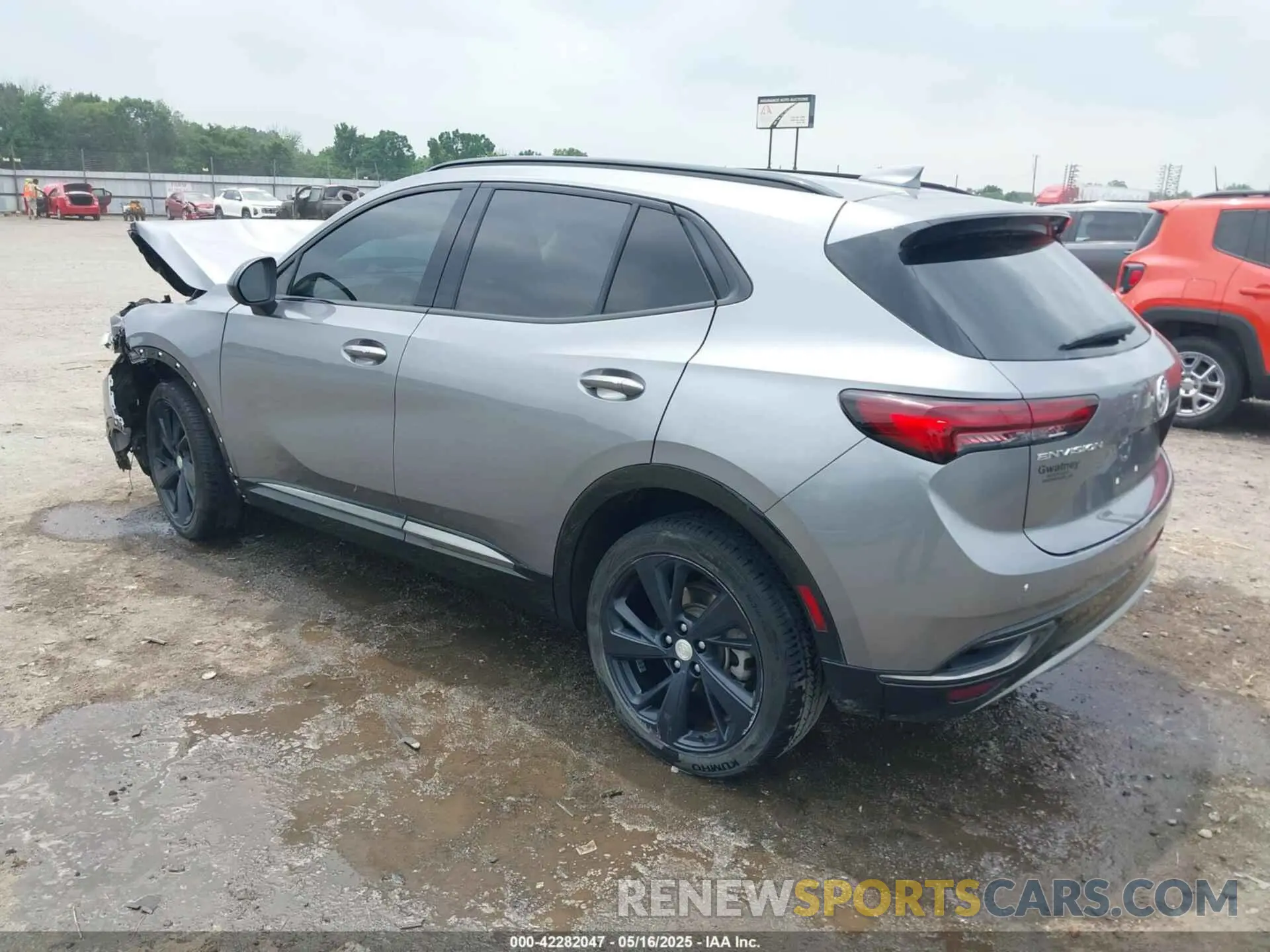 3 Photograph of a damaged car LRBAZLR43MD177866 BUICK ENVISION 2021