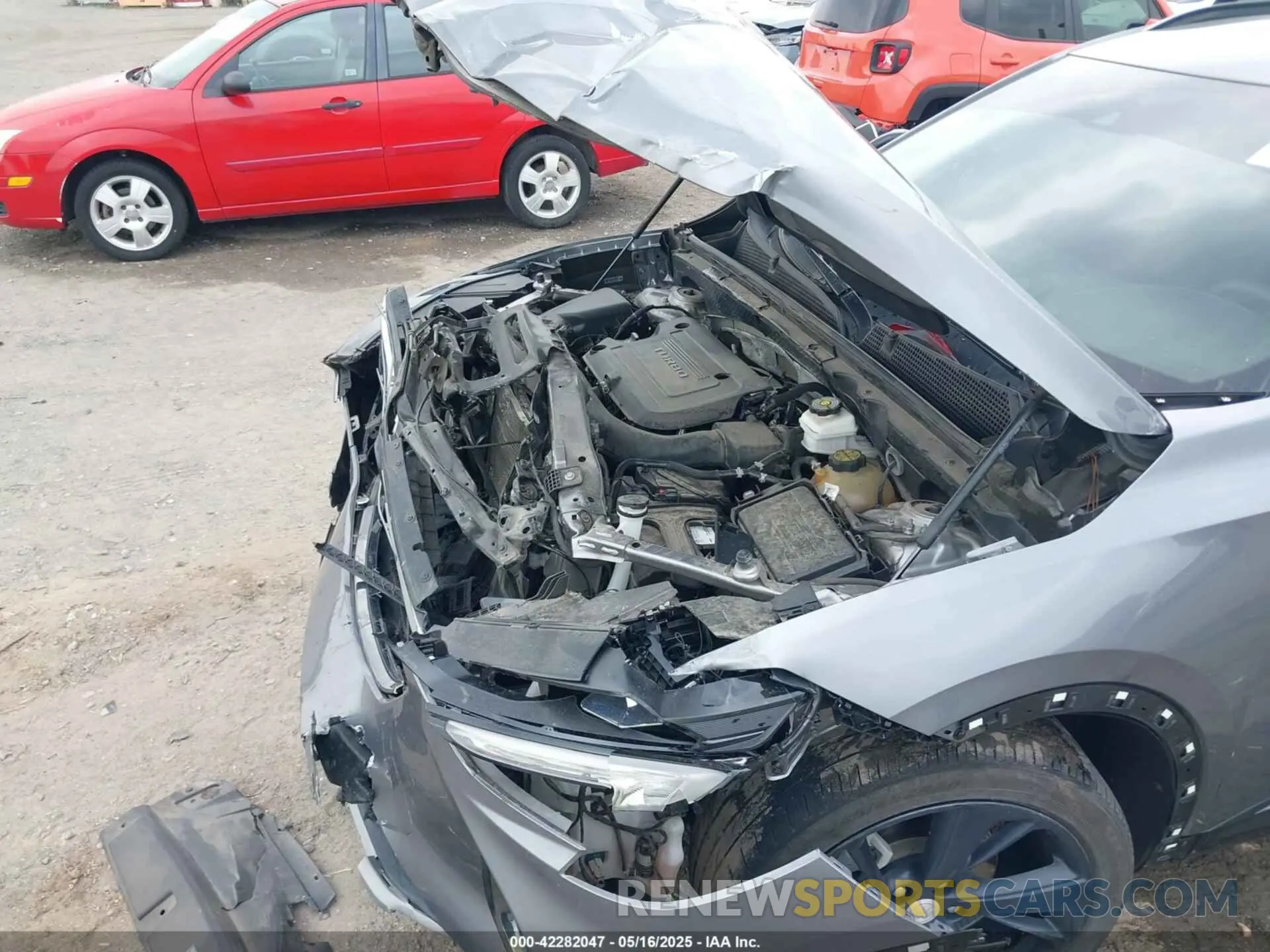 6 Photograph of a damaged car LRBAZLR43MD177866 BUICK ENVISION 2021