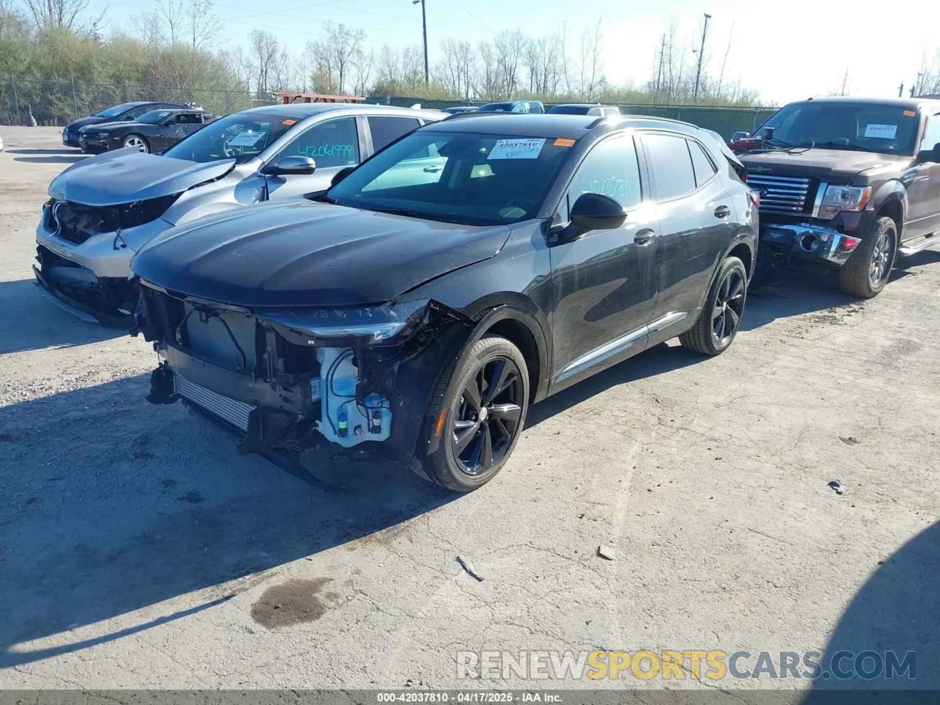 2 Photograph of a damaged car LRBAZLR44MD073502 BUICK ENVISION 2021