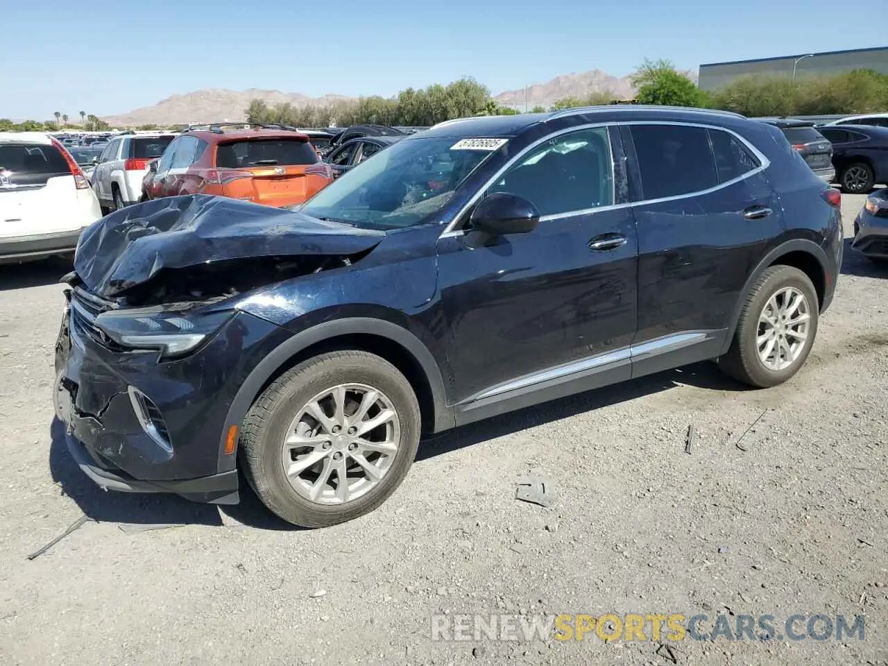 1 Photograph of a damaged car LRBAZLR44MD149719 BUICK ENVISION 2021