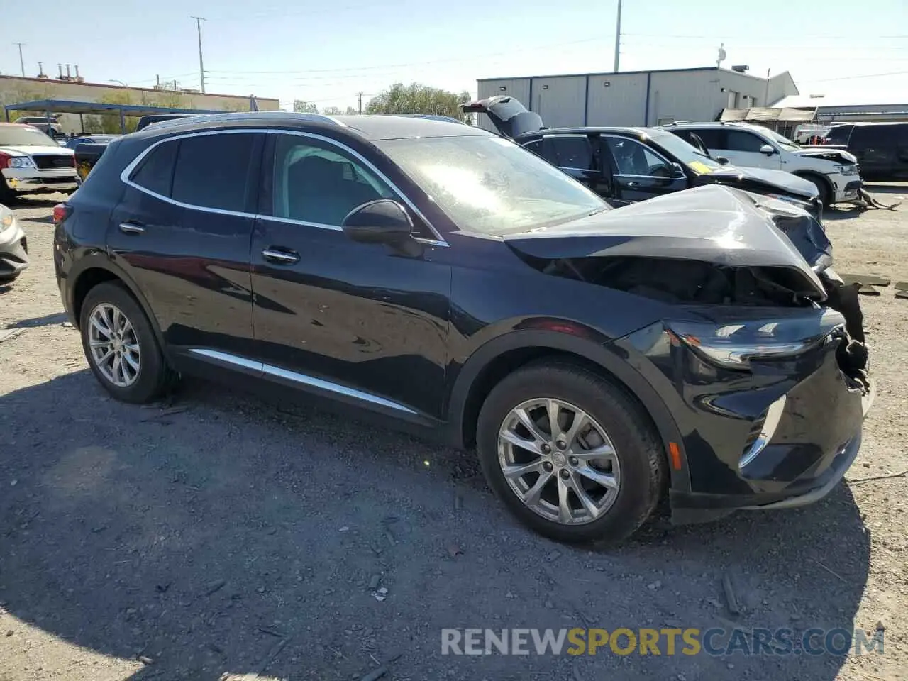 4 Photograph of a damaged car LRBAZLR44MD149719 BUICK ENVISION 2021