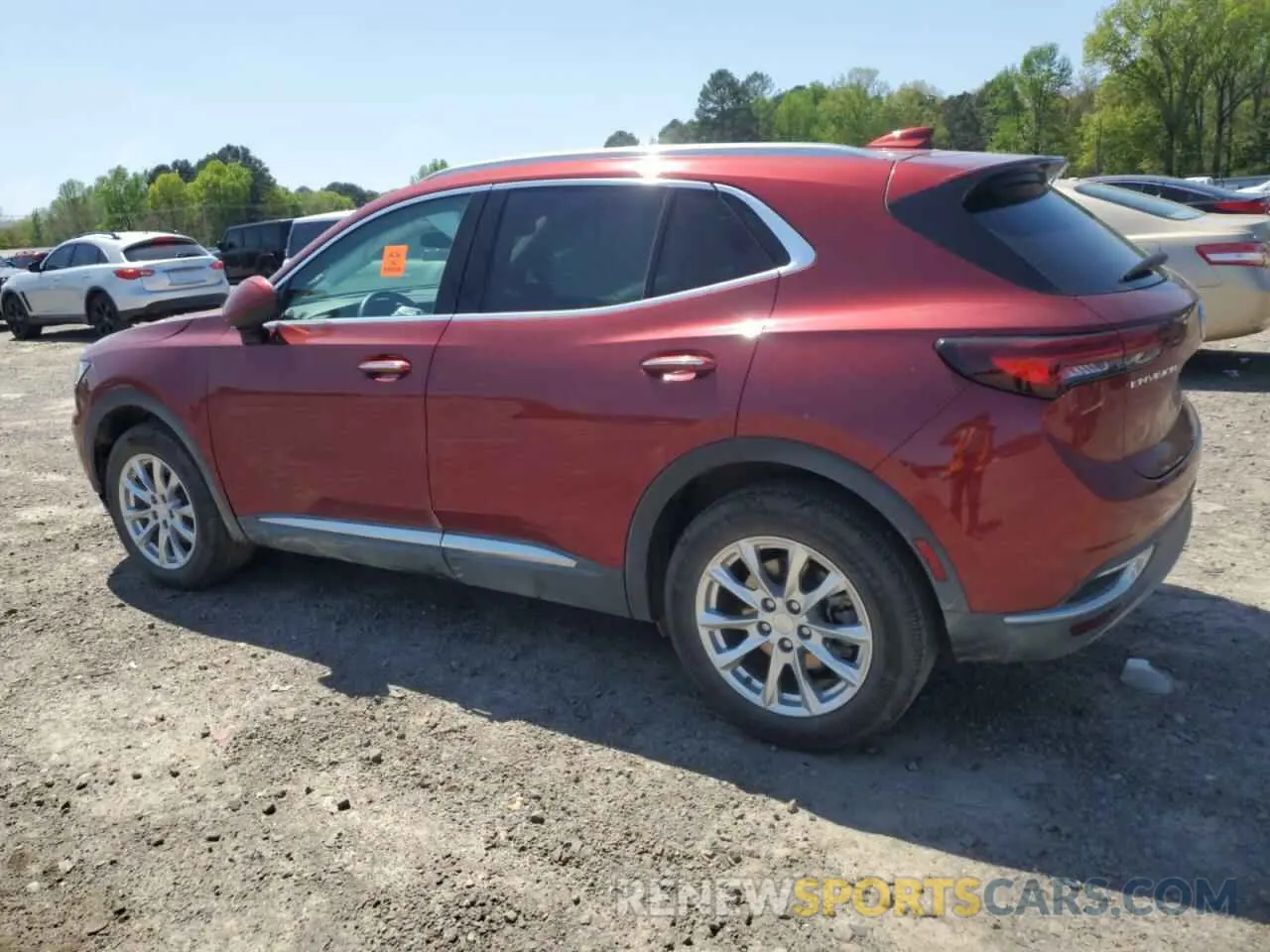 2 Photograph of a damaged car LRBAZLR44MD163572 BUICK ENVISION 2021