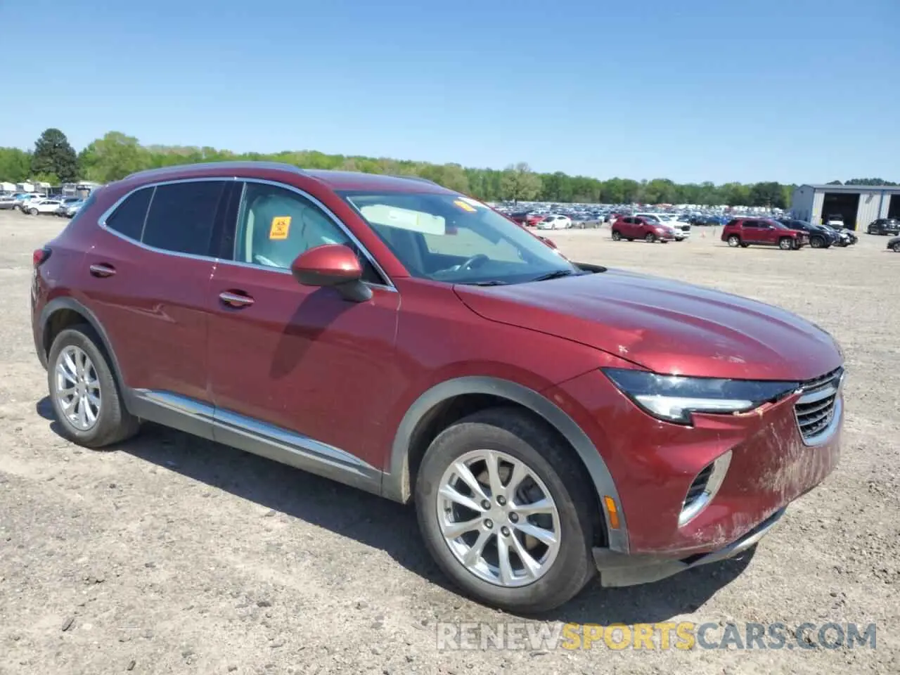 4 Photograph of a damaged car LRBAZLR44MD163572 BUICK ENVISION 2021