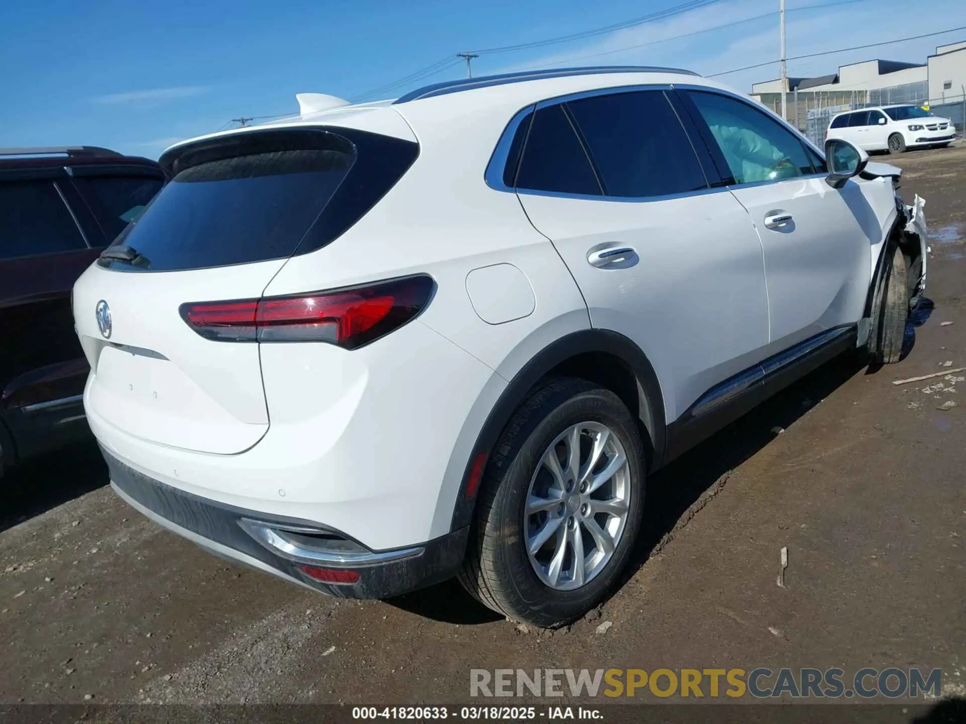 4 Photograph of a damaged car LRBAZLR45MD041450 BUICK ENVISION 2021