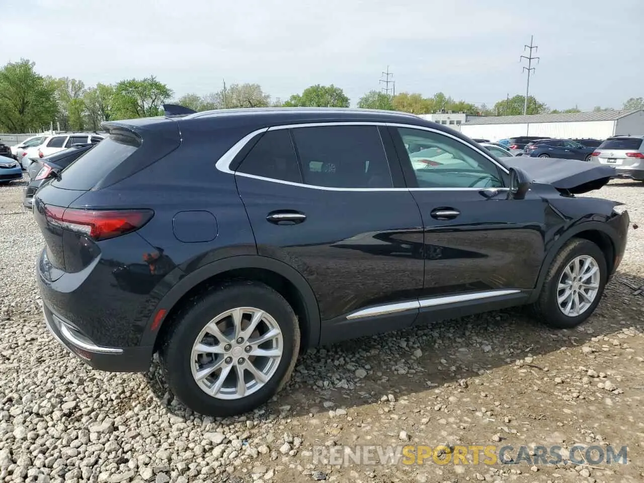 3 Photograph of a damaged car LRBAZLR46MD183600 BUICK ENVISION 2021