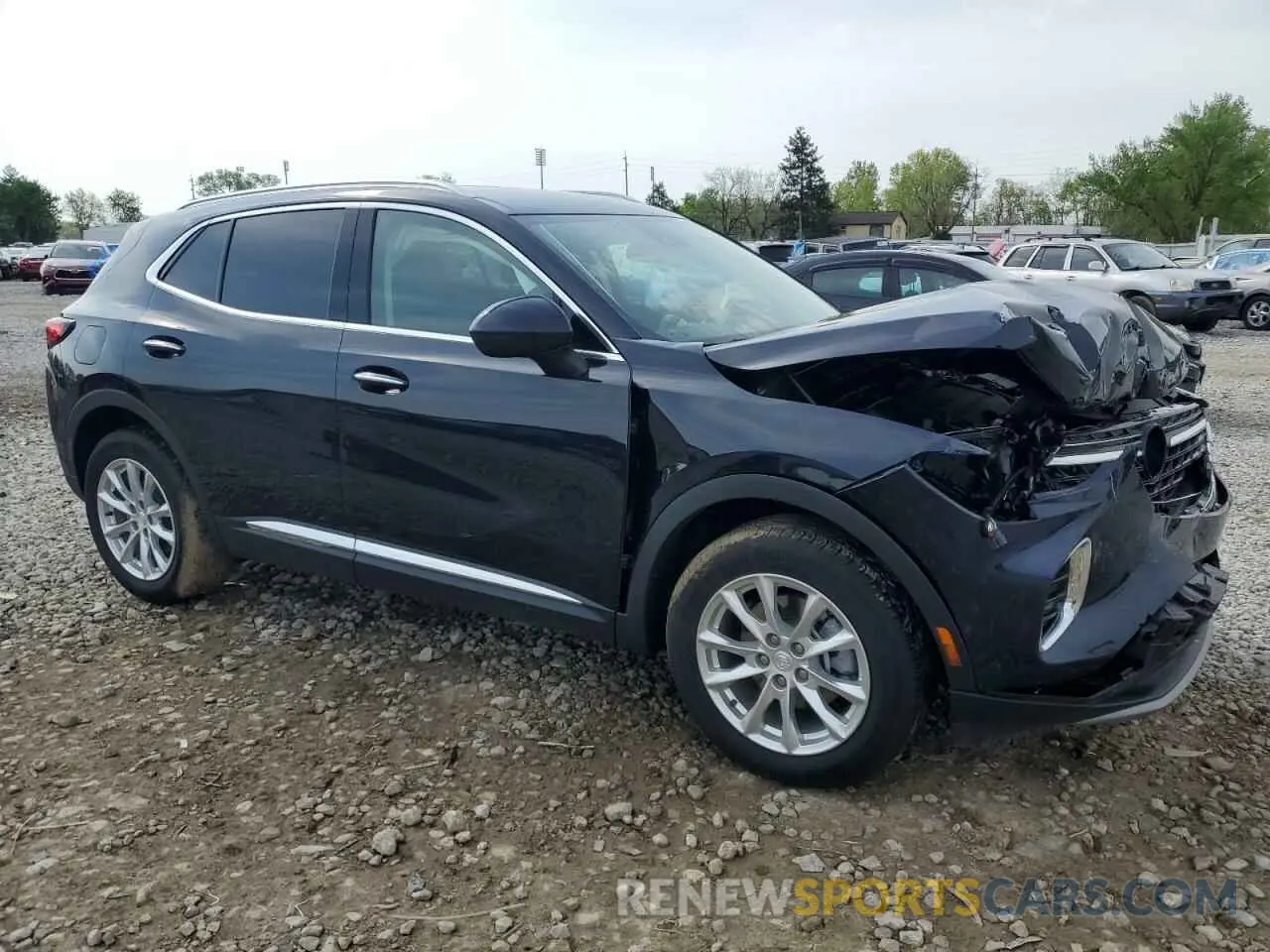 4 Photograph of a damaged car LRBAZLR46MD183600 BUICK ENVISION 2021