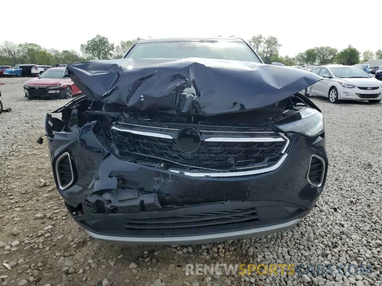 5 Photograph of a damaged car LRBAZLR46MD183600 BUICK ENVISION 2021