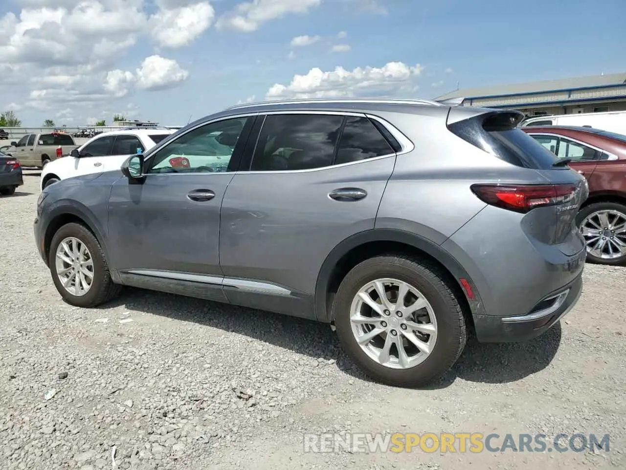 2 Photograph of a damaged car LRBAZLR48MD070487 BUICK ENVISION 2021