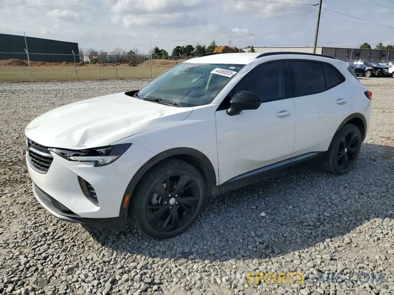 1 Photograph of a damaged car LRBAZLR49MD108244 BUICK ENVISION 2021