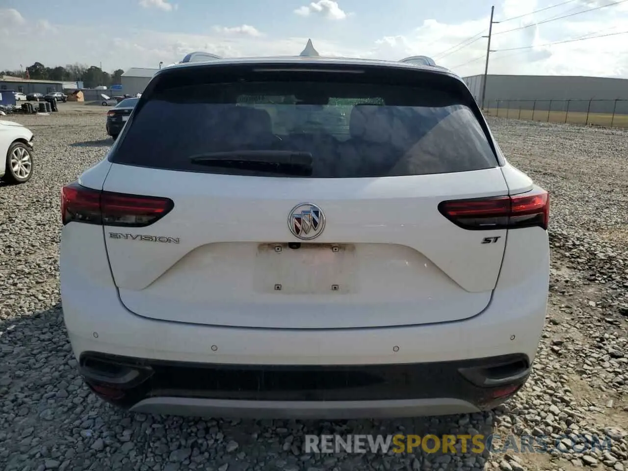 6 Photograph of a damaged car LRBAZLR49MD108244 BUICK ENVISION 2021