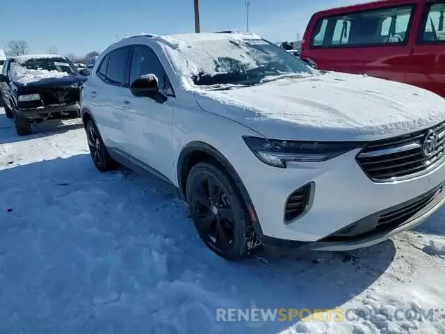 11 Photograph of a damaged car LRBFZMR40MD064713 BUICK ENVISION 2021