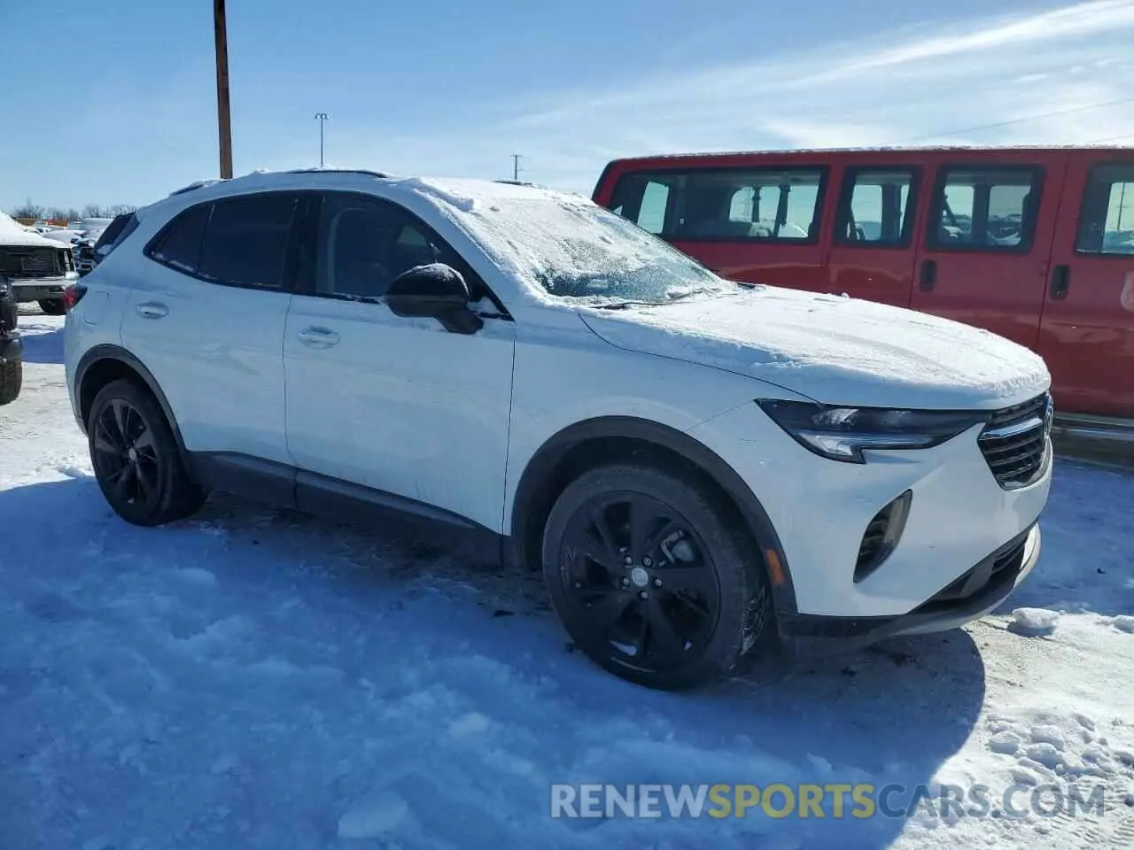 4 Photograph of a damaged car LRBFZMR40MD064713 BUICK ENVISION 2021
