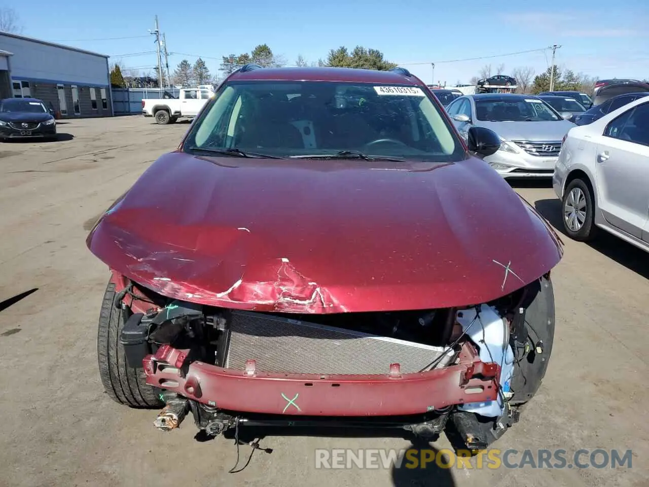 5 Photograph of a damaged car LRBFZMR41MD112042 BUICK ENVISION 2021