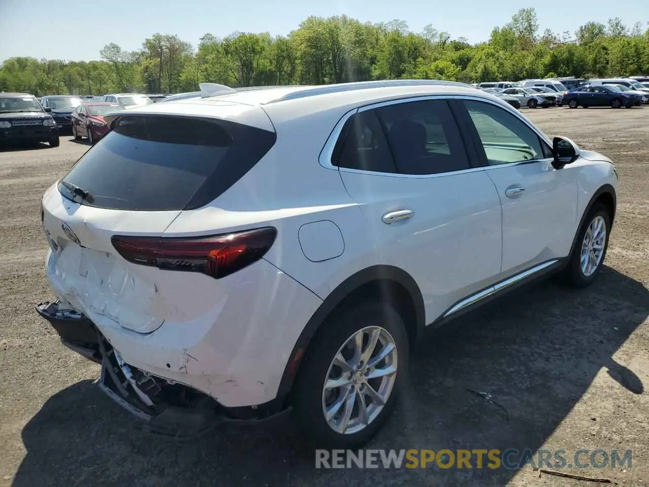 3 Photograph of a damaged car LRBFZMR46MD111808 BUICK ENVISION 2021