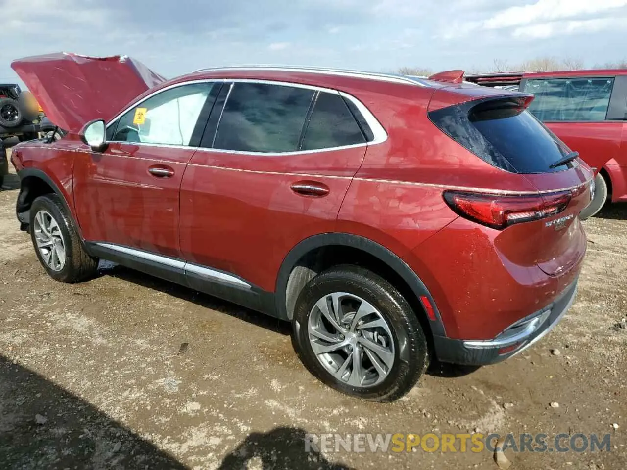 2 Photograph of a damaged car LRBFZNR40MD098804 BUICK ENVISION 2021