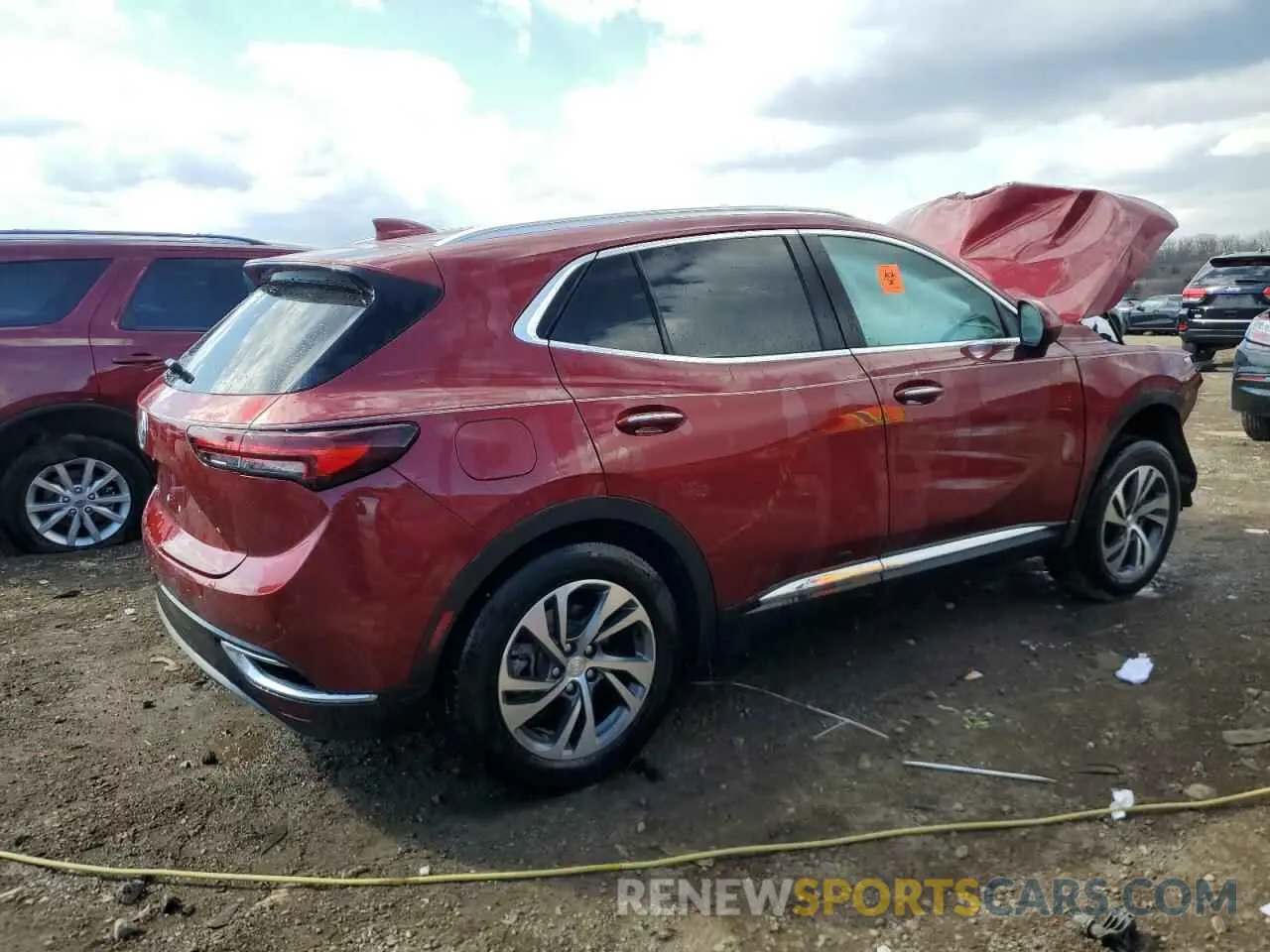 3 Photograph of a damaged car LRBFZNR40MD098804 BUICK ENVISION 2021