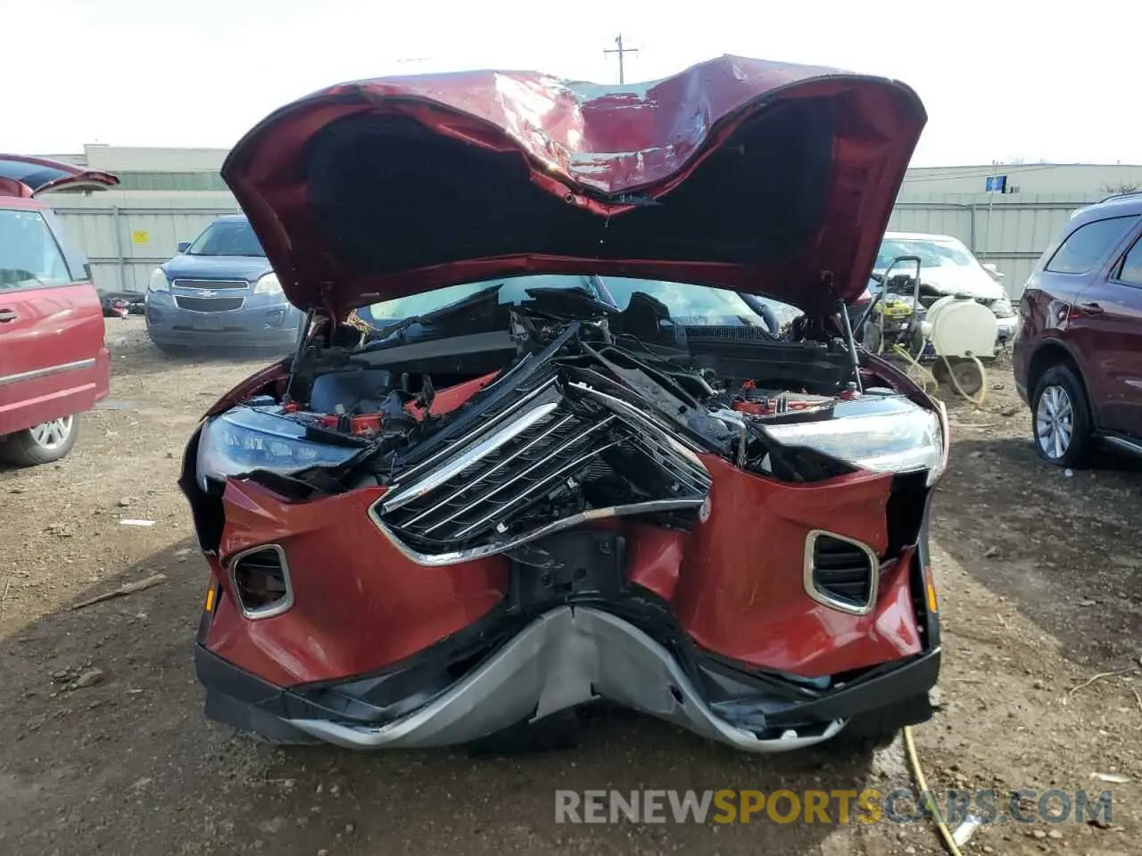 5 Photograph of a damaged car LRBFZNR40MD098804 BUICK ENVISION 2021