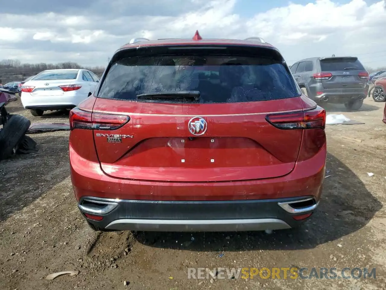 6 Photograph of a damaged car LRBFZNR40MD098804 BUICK ENVISION 2021