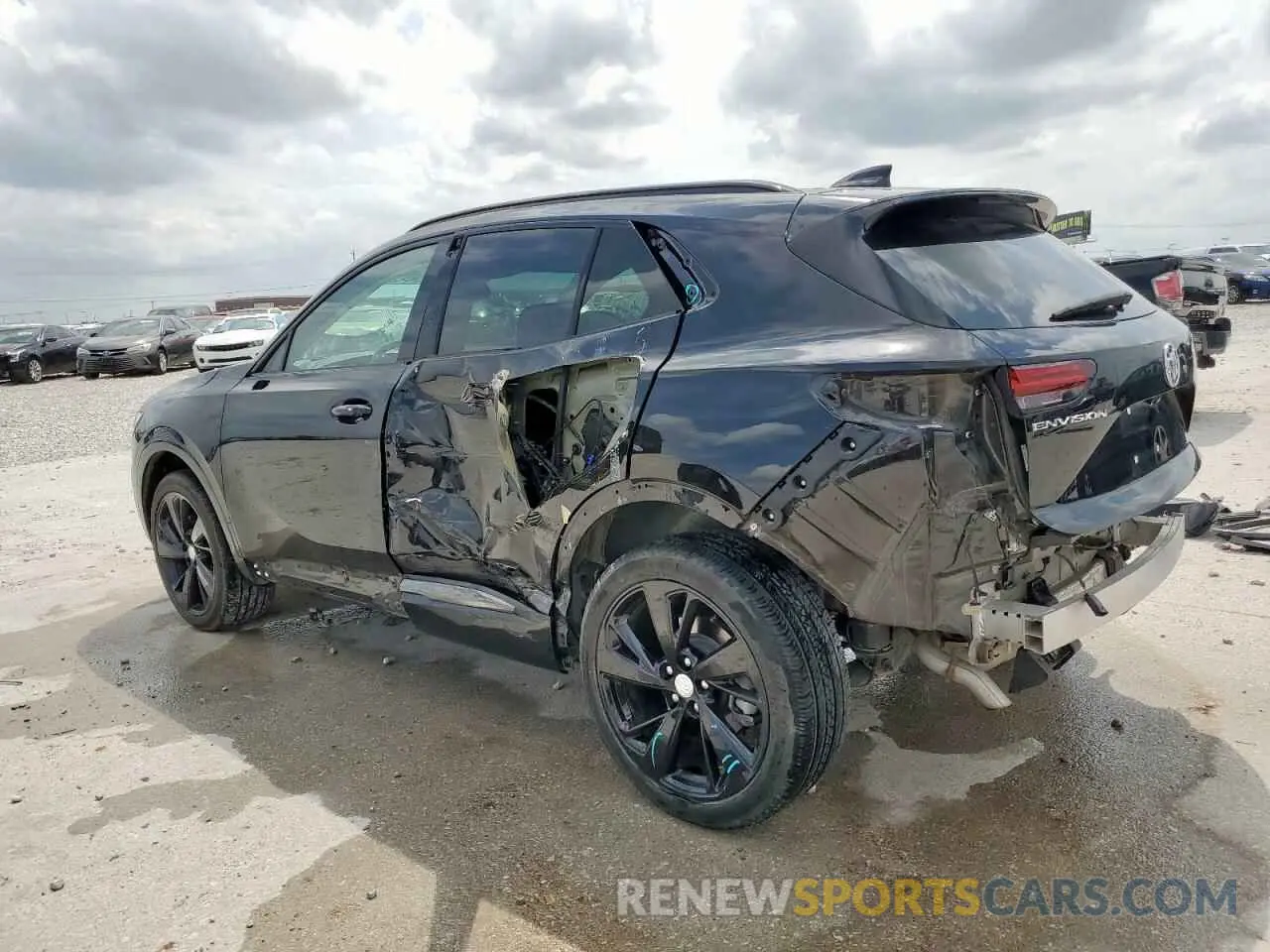 2 Photograph of a damaged car LRBFZNR40MD137780 BUICK ENVISION 2021