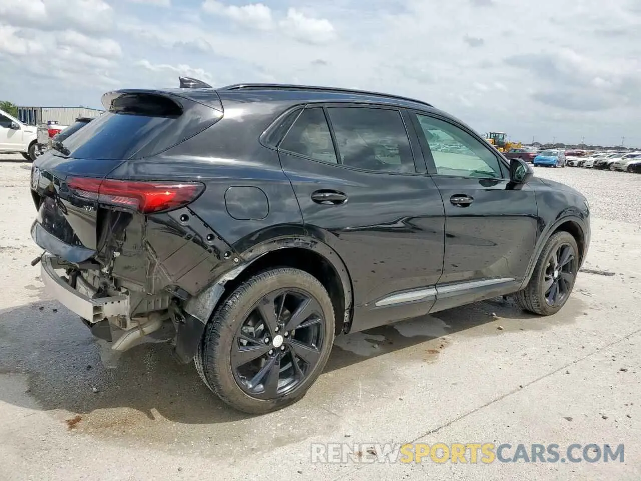 3 Photograph of a damaged car LRBFZNR40MD137780 BUICK ENVISION 2021