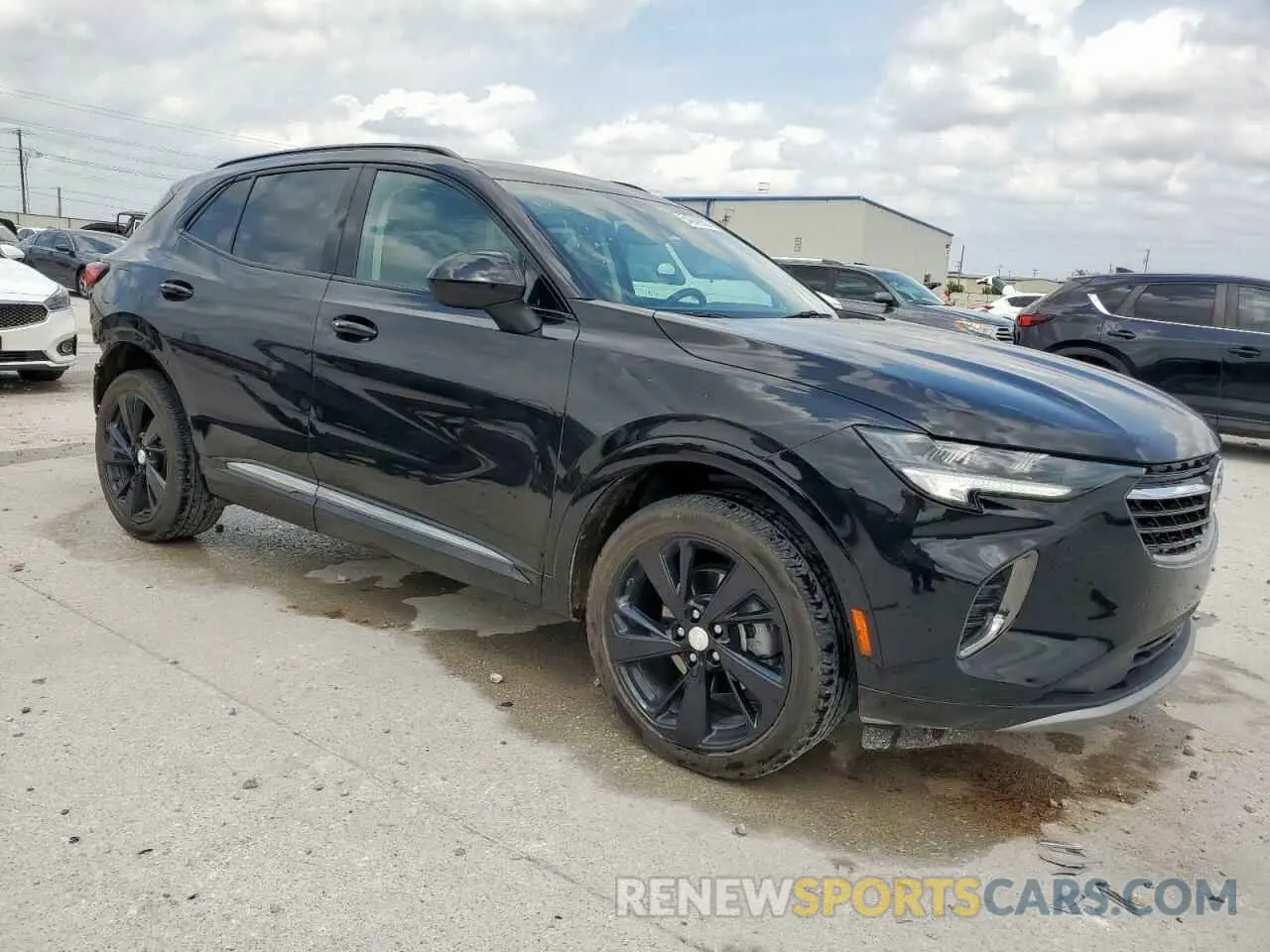 4 Photograph of a damaged car LRBFZNR40MD137780 BUICK ENVISION 2021