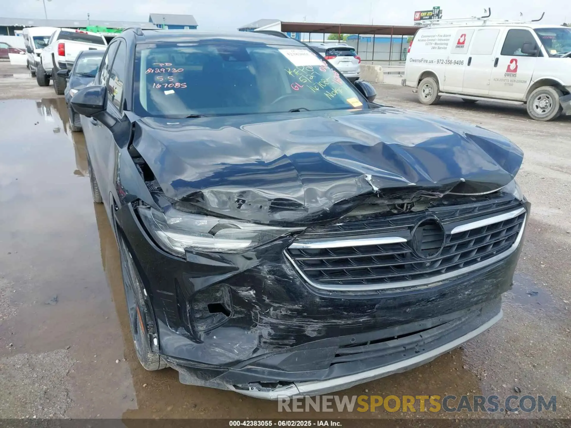 6 Photograph of a damaged car LRBFZNR40MD167085 BUICK ENVISION 2021