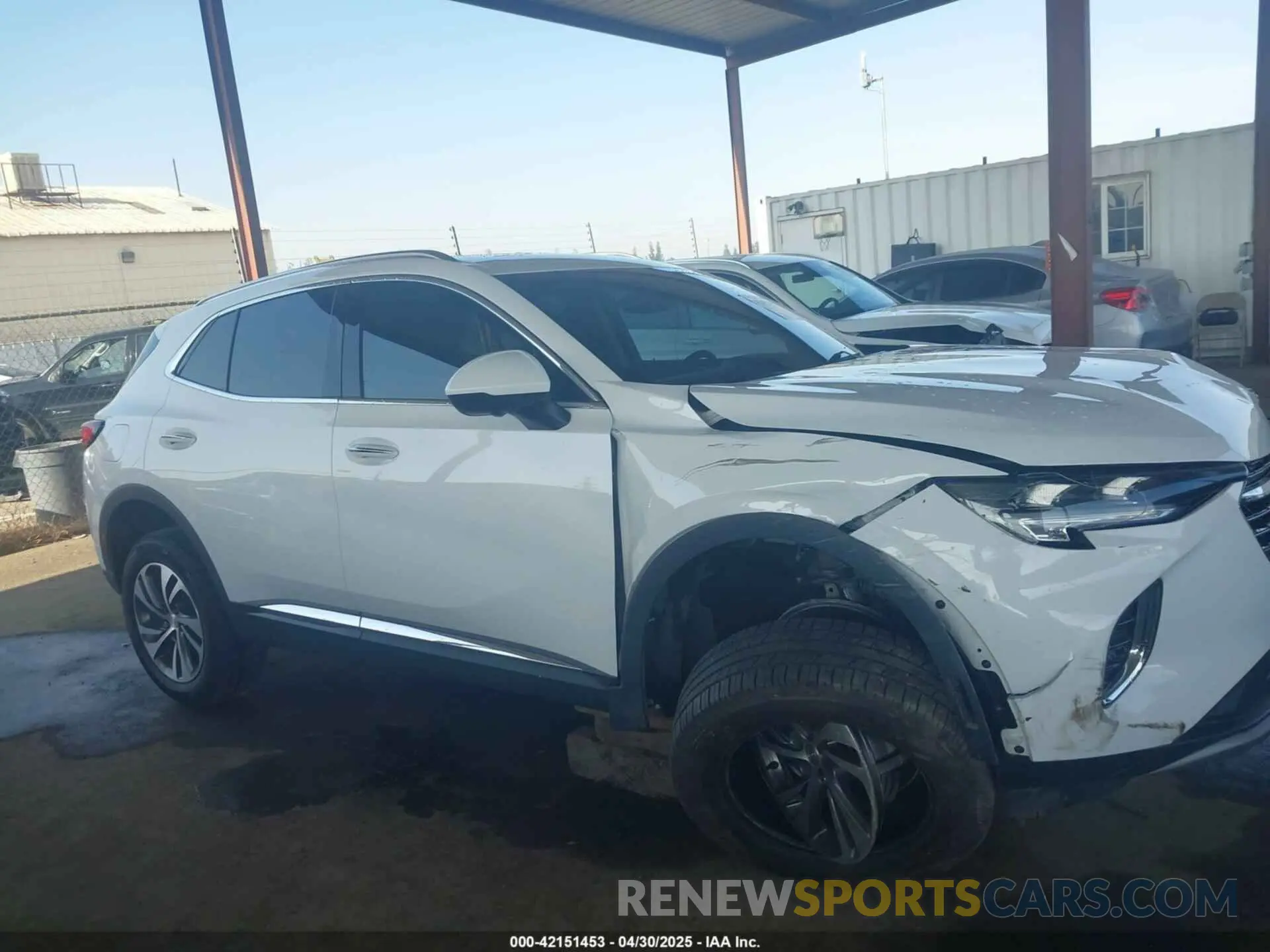13 Photograph of a damaged car LRBFZNR41MD076150 BUICK ENVISION 2021