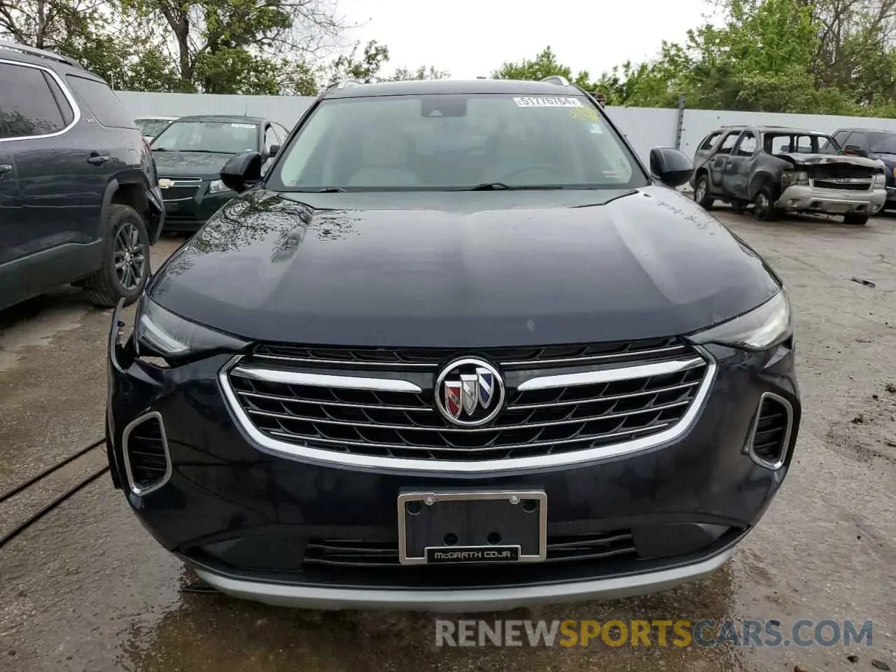 5 Photograph of a damaged car LRBFZNR41MD088556 BUICK ENVISION 2021