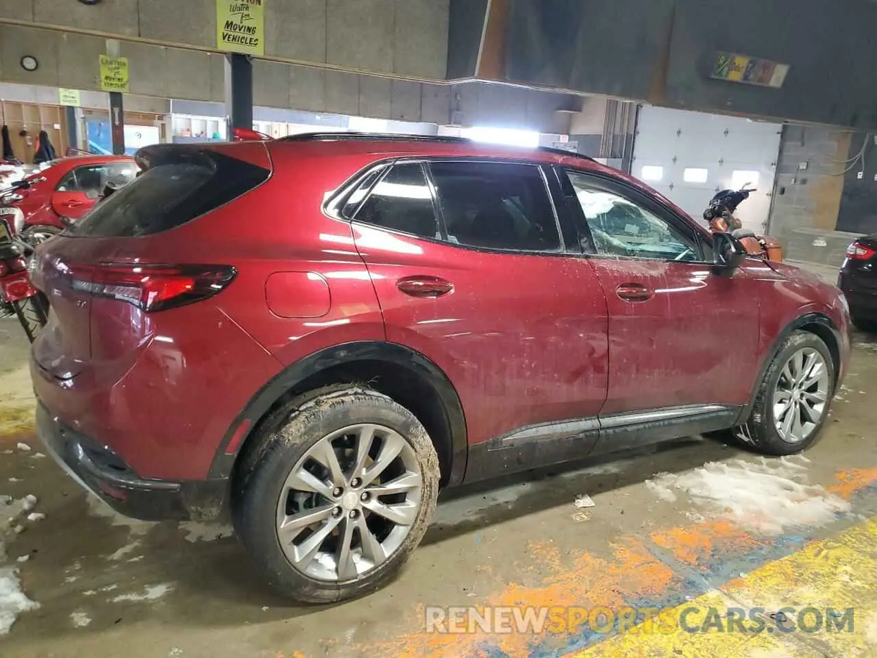 3 Photograph of a damaged car LRBFZNR41MD167449 BUICK ENVISION 2021