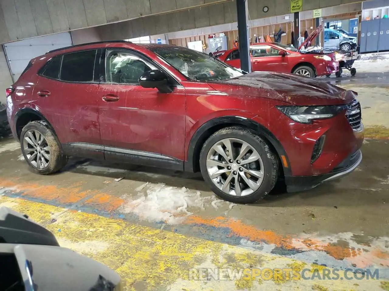 4 Photograph of a damaged car LRBFZNR41MD167449 BUICK ENVISION 2021