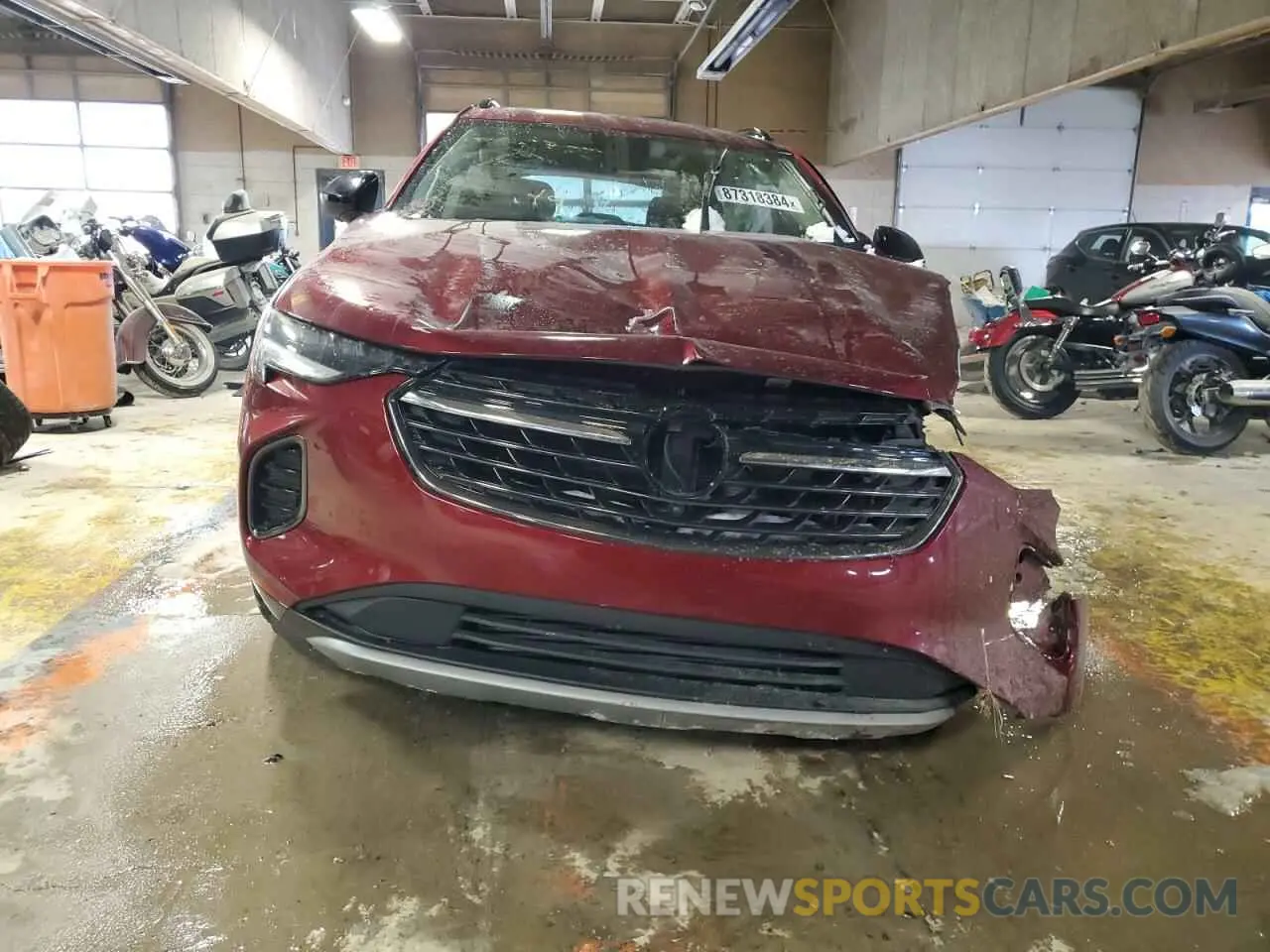 5 Photograph of a damaged car LRBFZNR41MD167449 BUICK ENVISION 2021