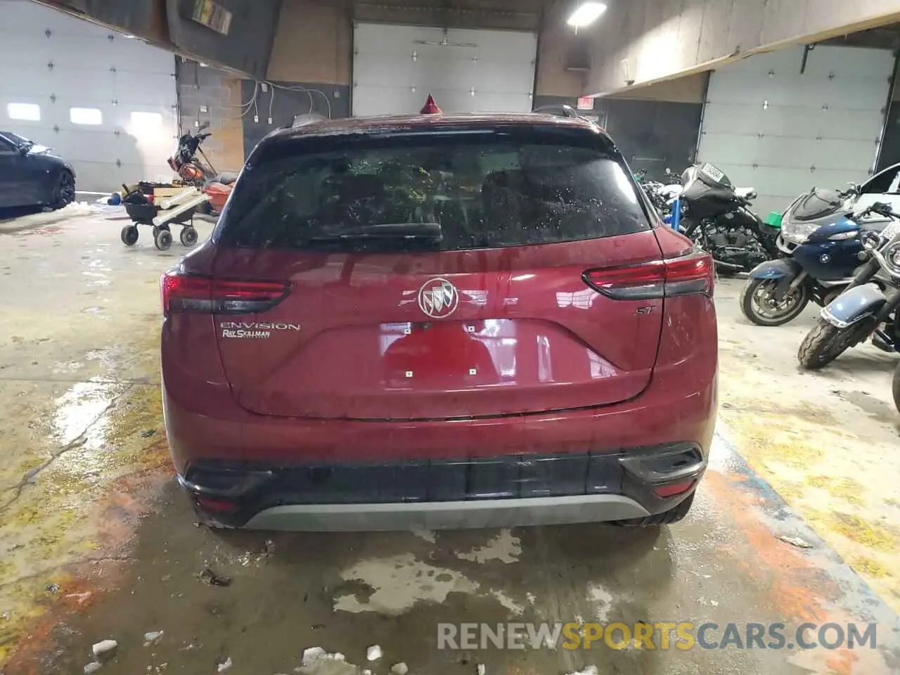6 Photograph of a damaged car LRBFZNR41MD167449 BUICK ENVISION 2021