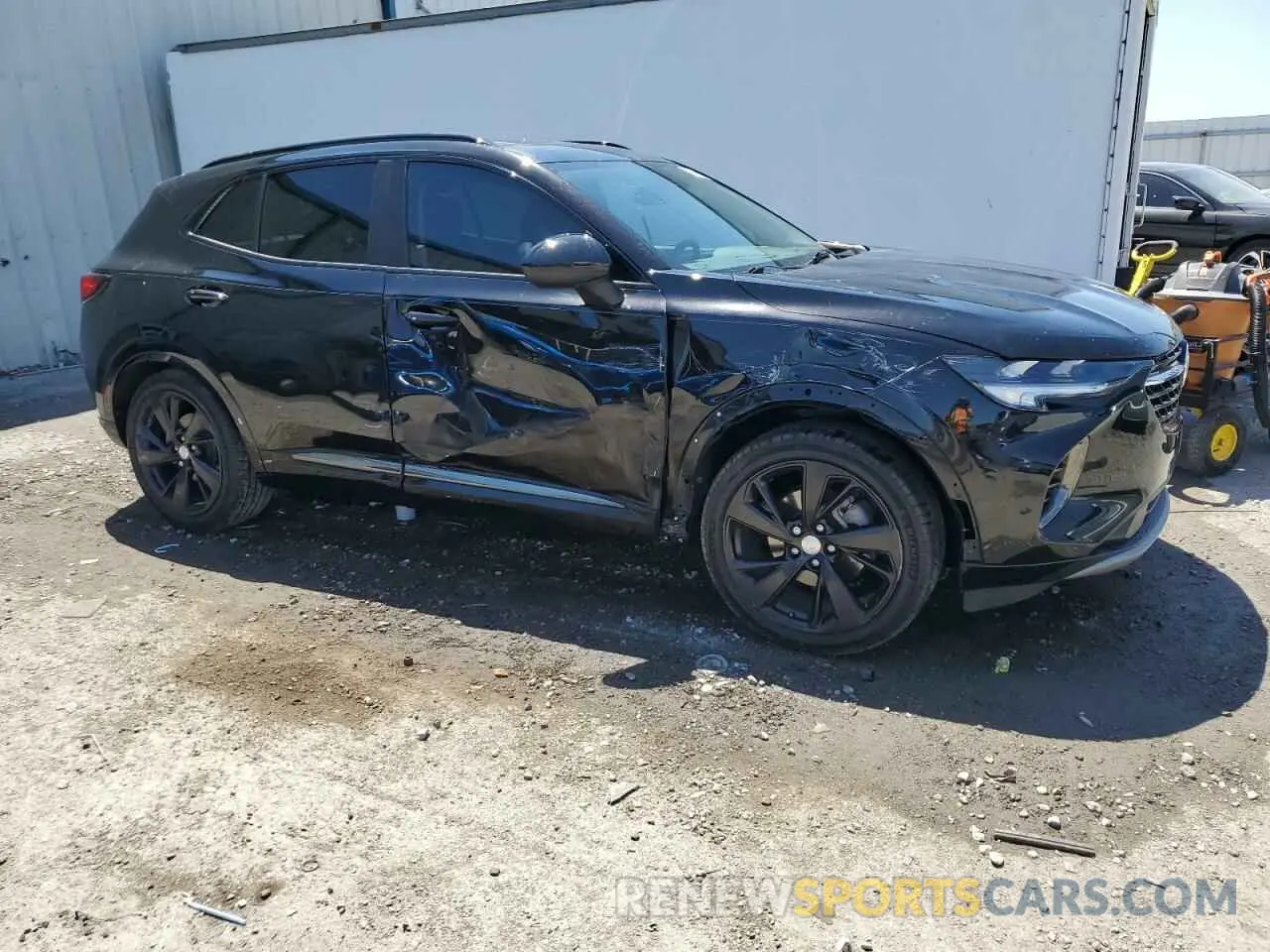 4 Photograph of a damaged car LRBFZNR42MD108443 BUICK ENVISION 2021