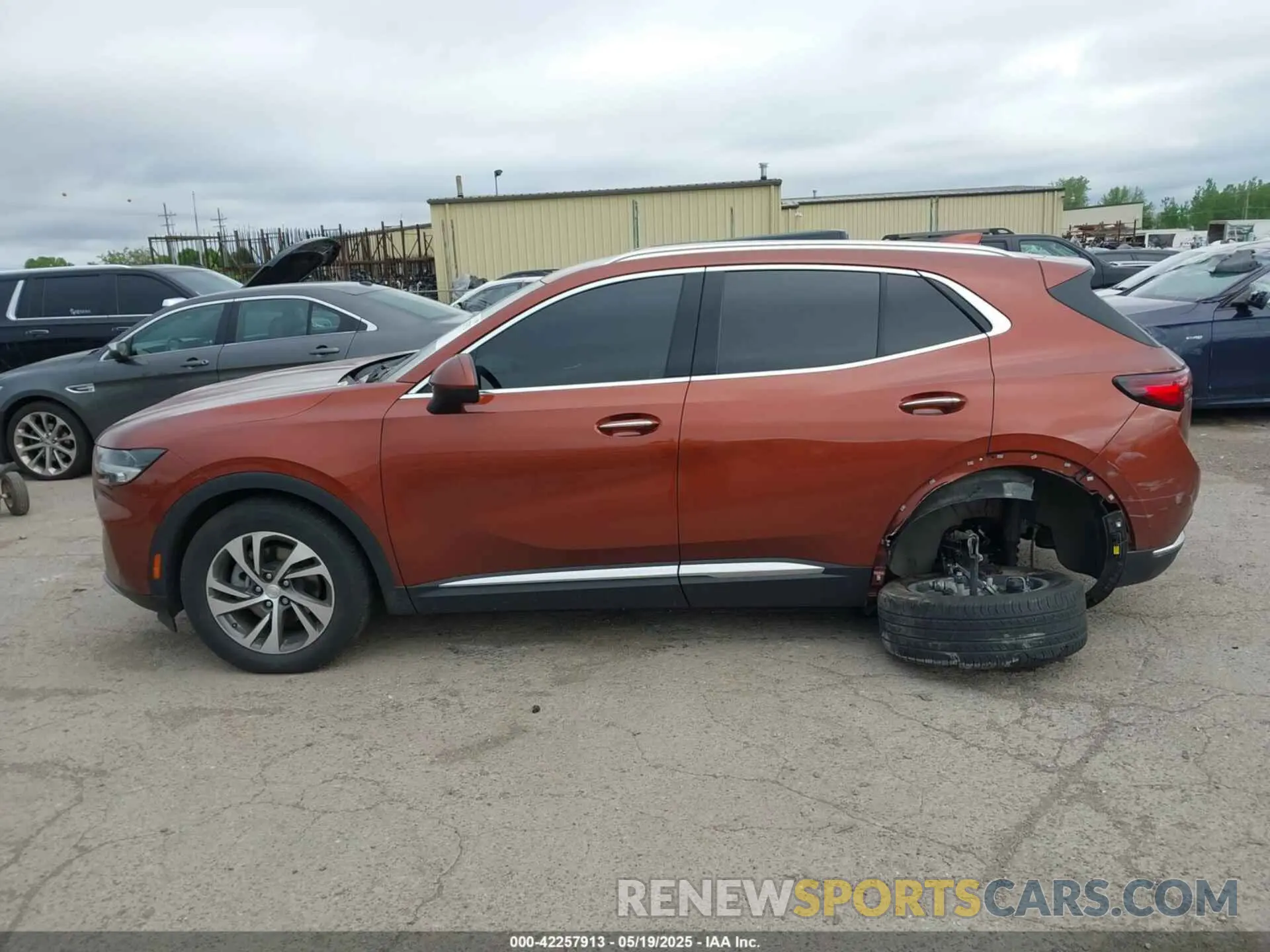 13 Photograph of a damaged car LRBFZNR43MD108709 BUICK ENVISION 2021