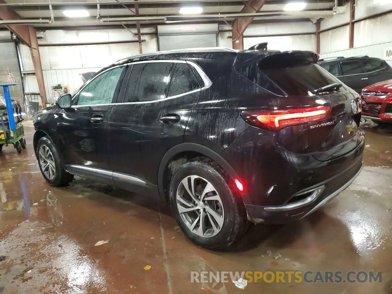 2 Photograph of a damaged car LRBFZNR45MD107979 BUICK ENVISION 2021