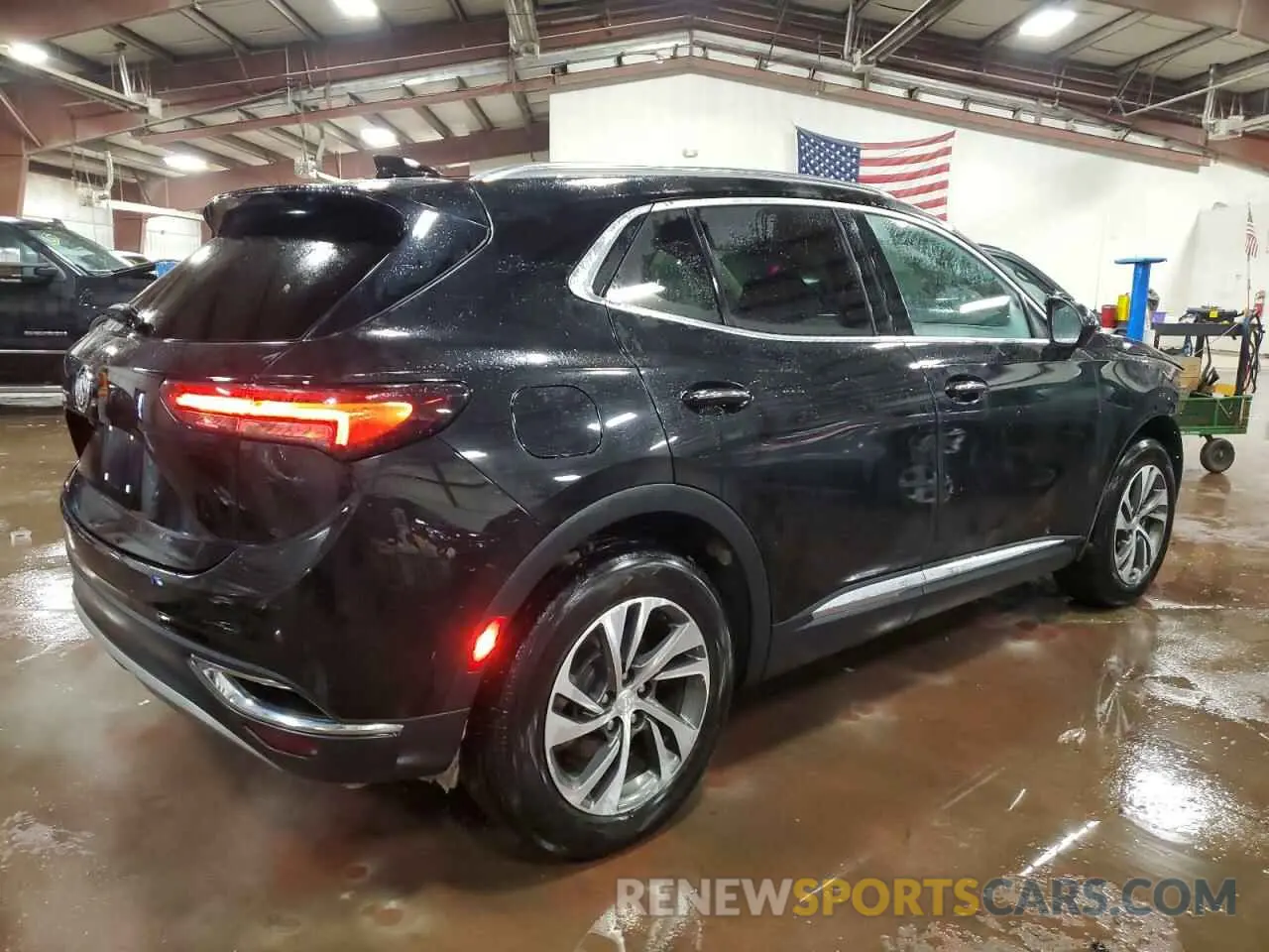 3 Photograph of a damaged car LRBFZNR45MD107979 BUICK ENVISION 2021