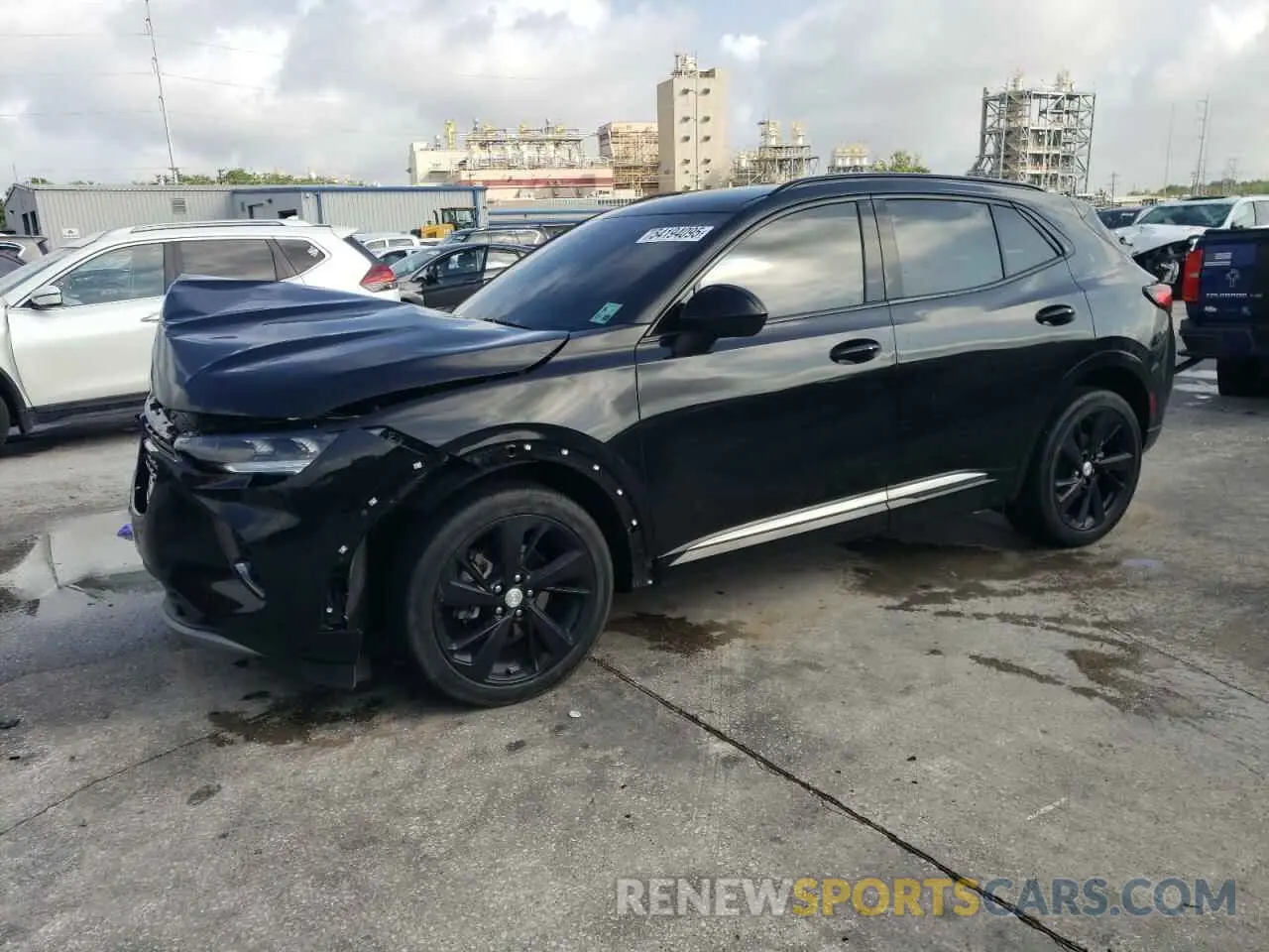 1 Photograph of a damaged car LRBFZNR46MD083062 BUICK ENVISION 2021