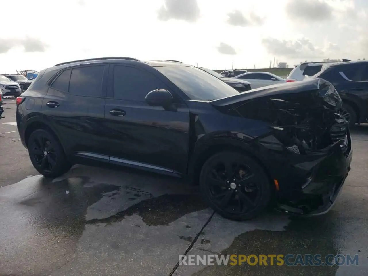 4 Photograph of a damaged car LRBFZNR46MD083062 BUICK ENVISION 2021
