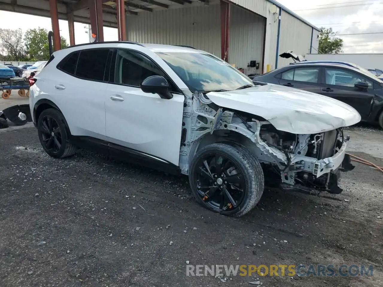 4 Photograph of a damaged car LRBFZNR46MD177720 BUICK ENVISION 2021