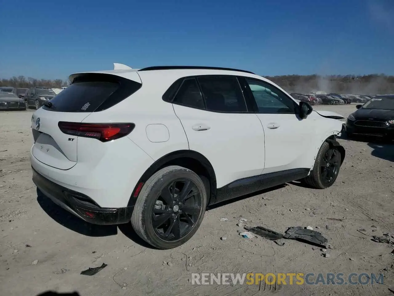 3 Photograph of a damaged car LRBFZNR48MD103151 BUICK ENVISION 2021