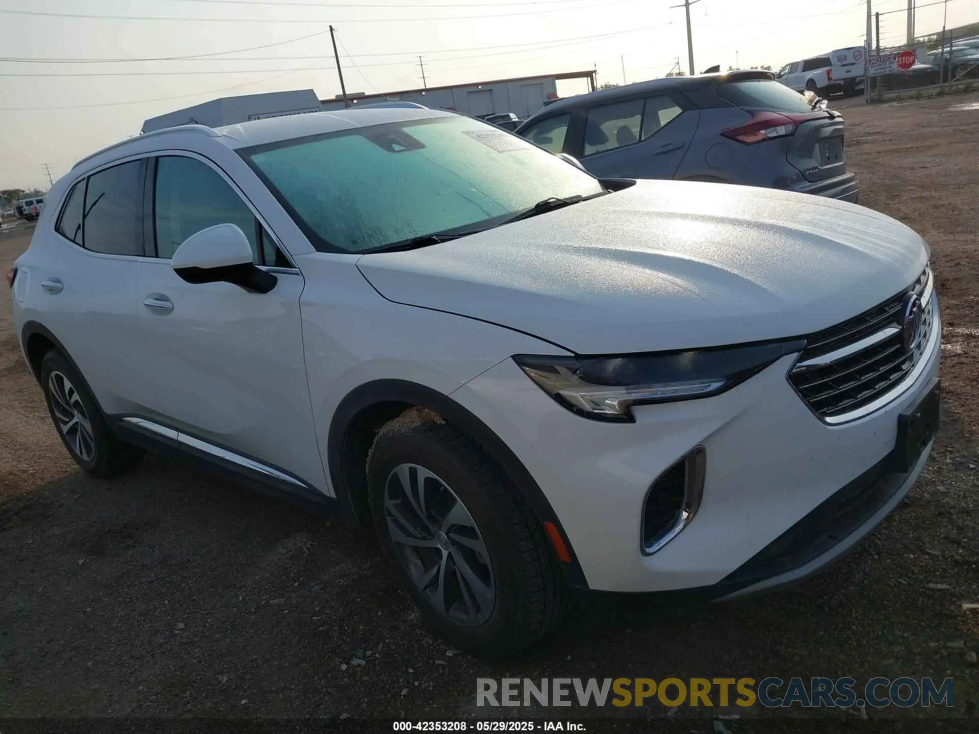 13 Photograph of a damaged car LRBFZNR48MD131600 BUICK ENVISION 2021