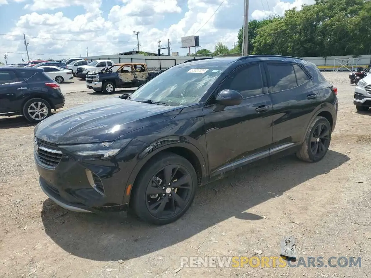 1 Photograph of a damaged car LRBFZNR4XMD111817 BUICK ENVISION 2021
