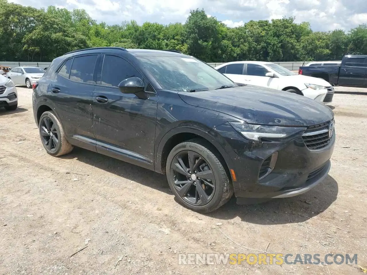 4 Photograph of a damaged car LRBFZNR4XMD111817 BUICK ENVISION 2021