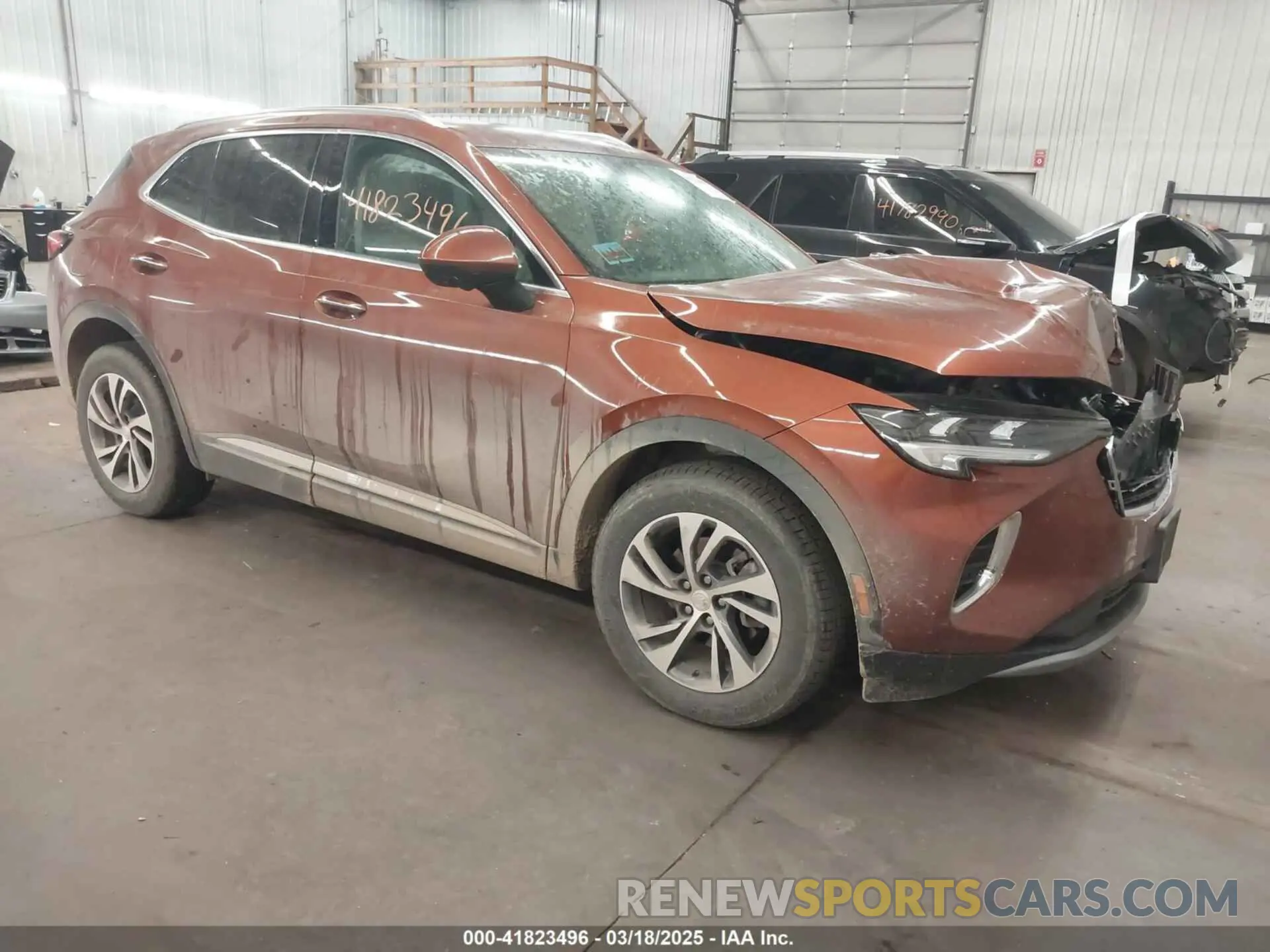 1 Photograph of a damaged car LRBFZPR43MD139423 BUICK ENVISION 2021