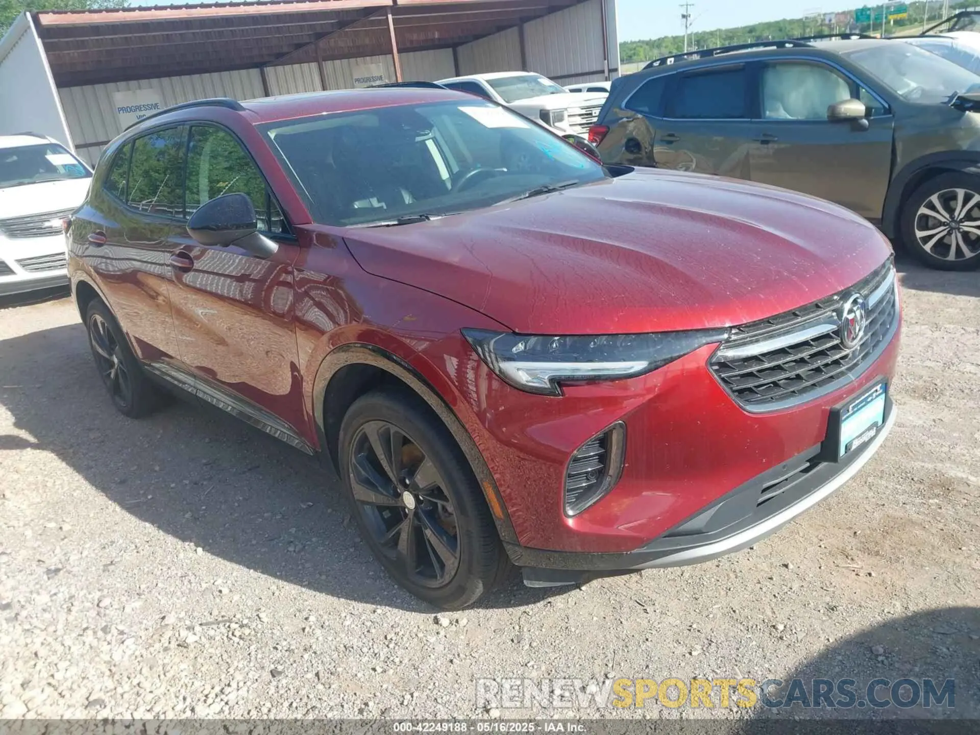 1 Photograph of a damaged car LRBFZPR46MD123149 BUICK ENVISION 2021