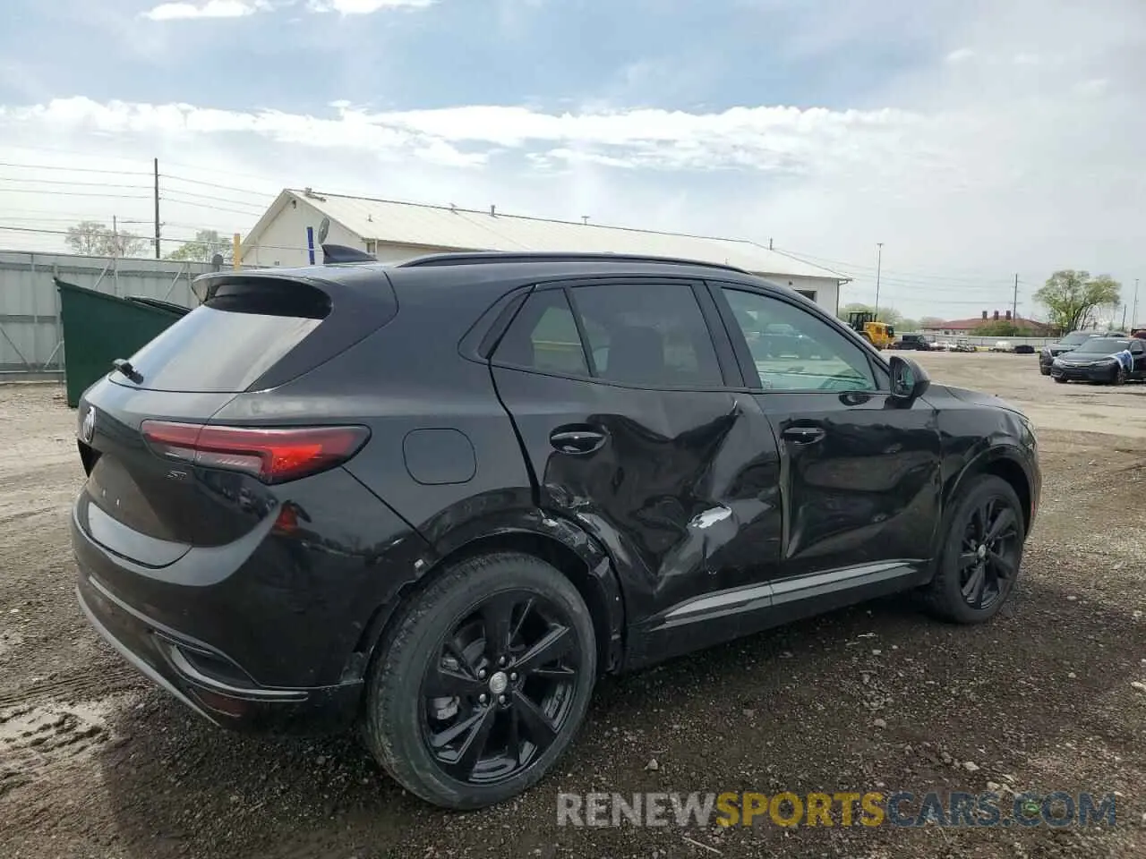 3 Photograph of a damaged car LRBFZPR48MD104067 BUICK ENVISION 2021