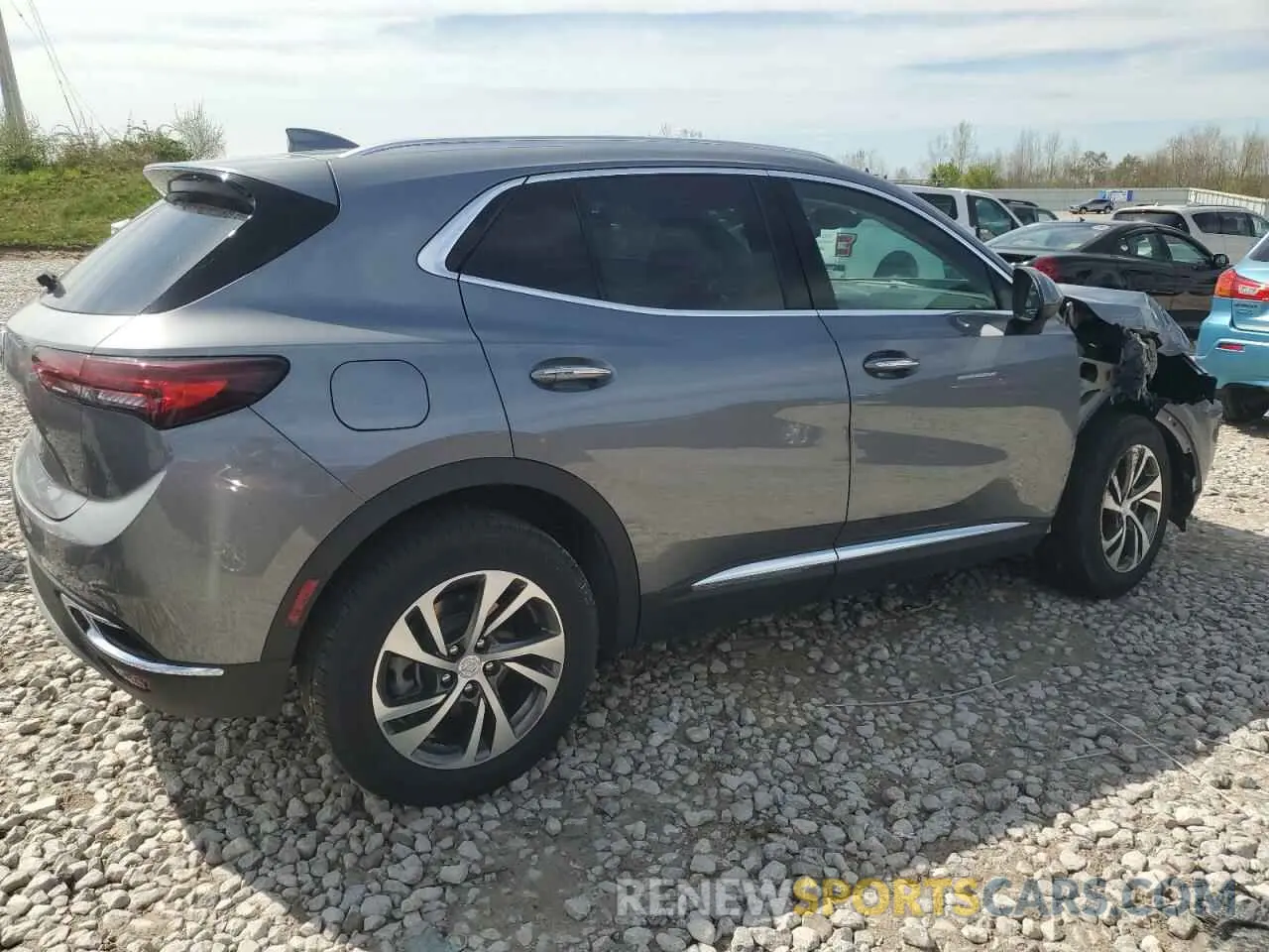 3 Photograph of a damaged car LRBFZPR48MD121564 BUICK ENVISION 2021