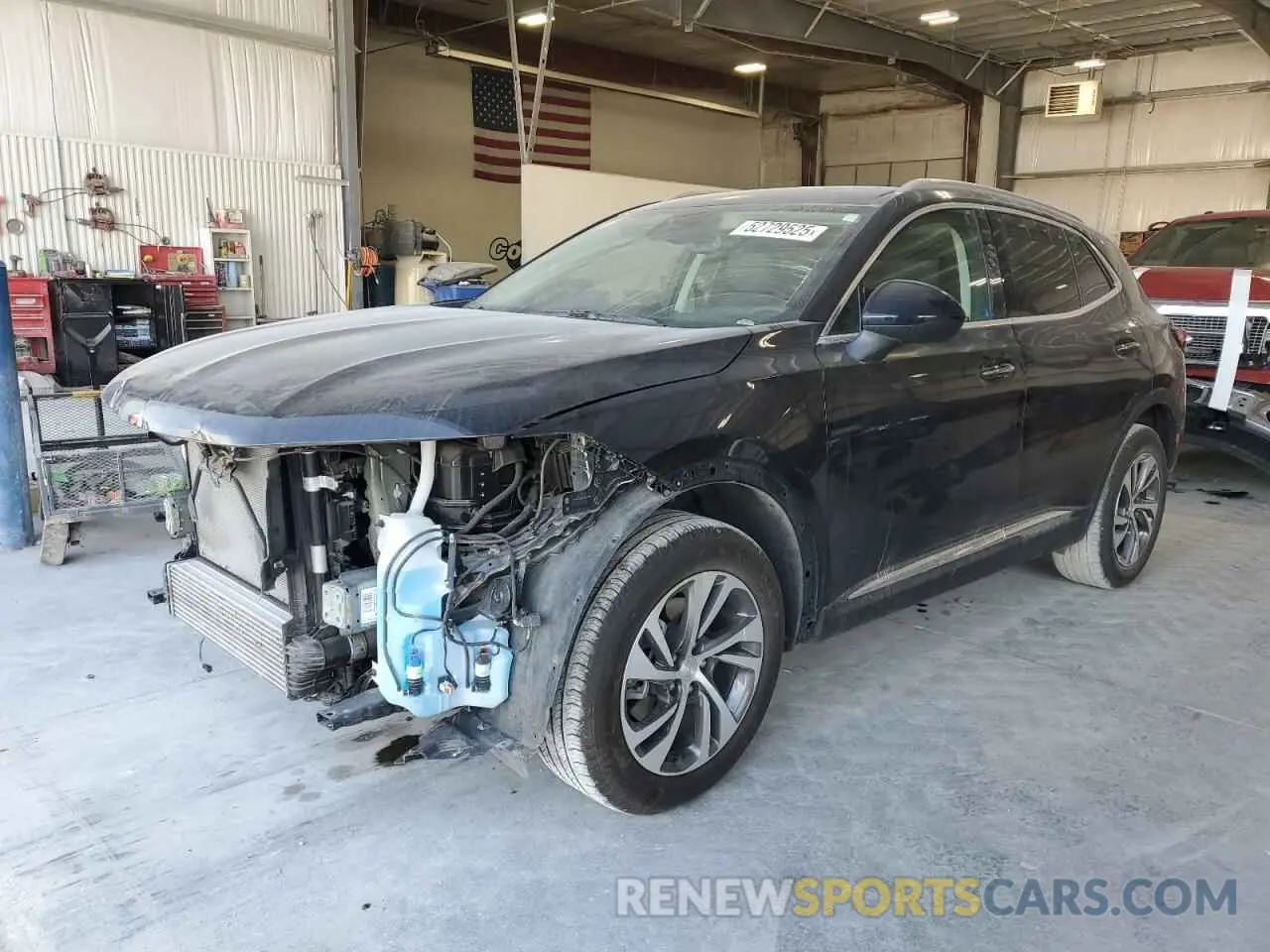 1 Photograph of a damaged car LRBFZPR48MD122424 BUICK ENVISION 2021