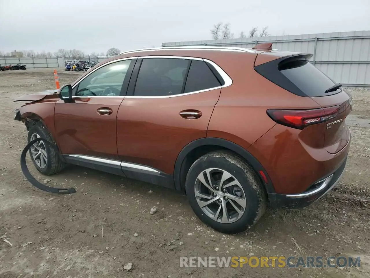 2 Photograph of a damaged car LRBFZPR49MD053551 BUICK ENVISION 2021