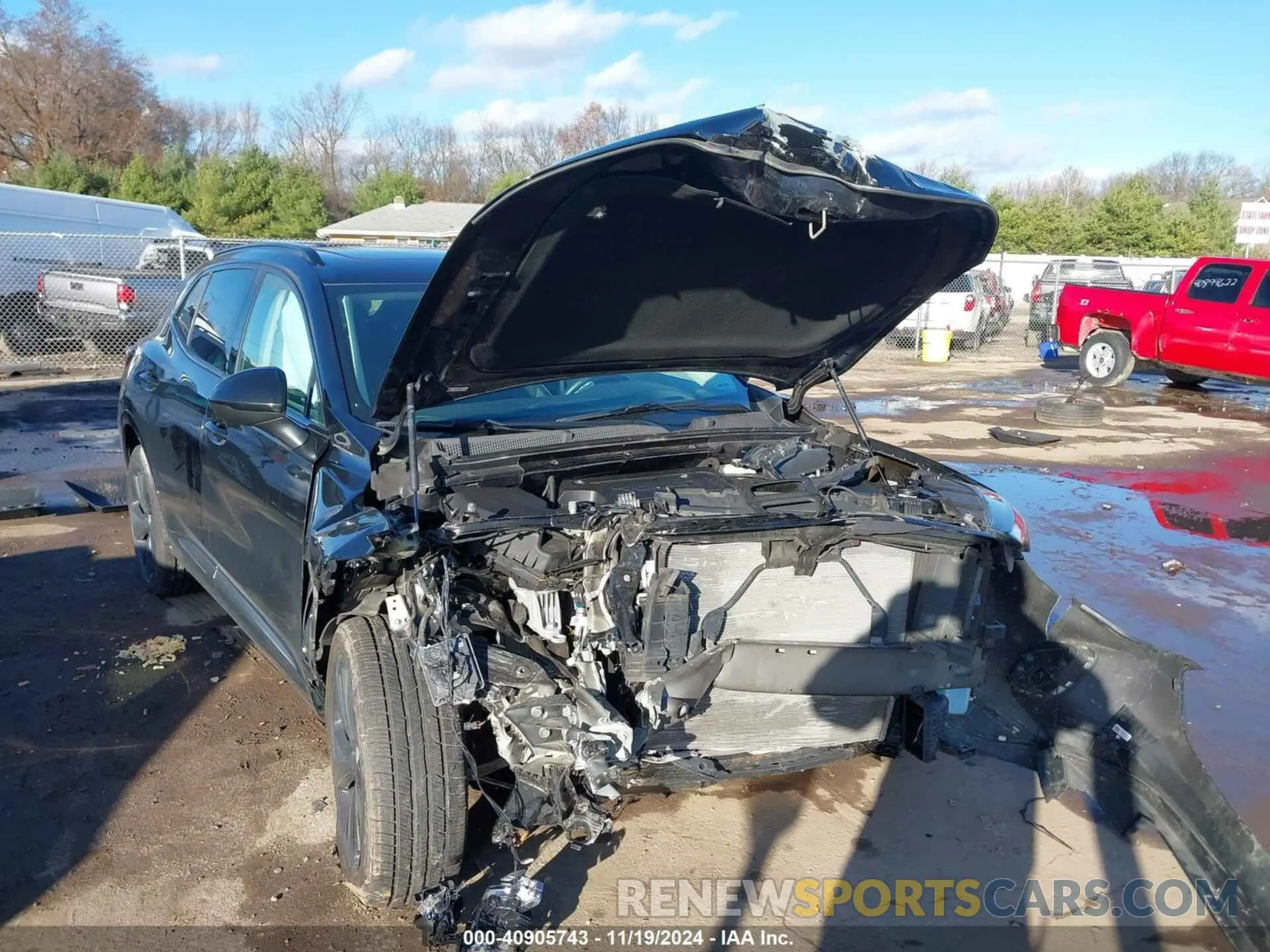 1 Photograph of a damaged car LRBFZPR49MD083598 BUICK ENVISION 2021